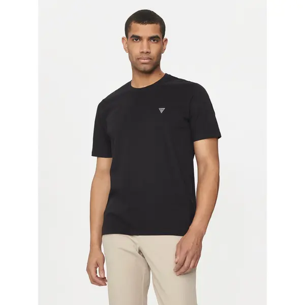 Guess Guess T-shirt M4YI0A KCCM1 Crna Regular Fit