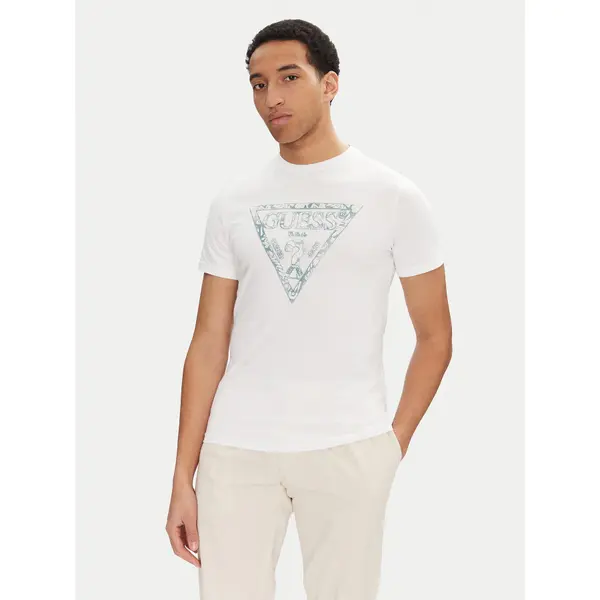 Guess Guess T-shirt M5GI06 I3Z14 Bijela Regular Fit
