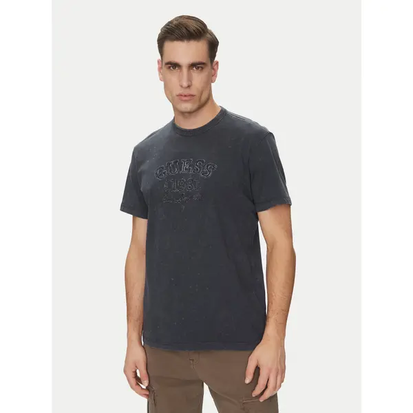 Guess Guess T-shirt M5GI14 K8FQ4 Tamnoplava Regular Fit