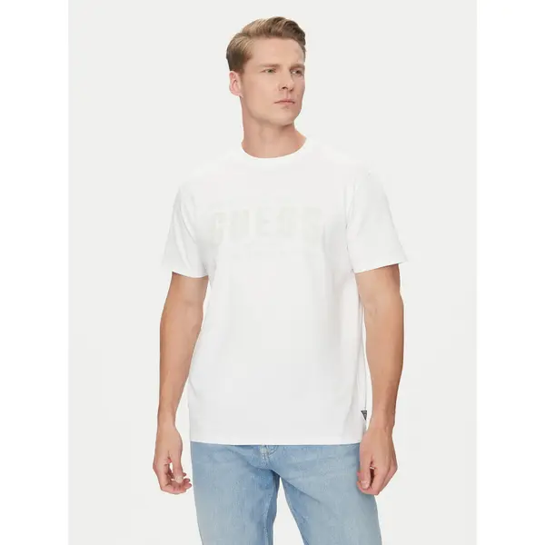 Guess Guess T-shirt M5GI27 KBW41 Bijela Regular Fit