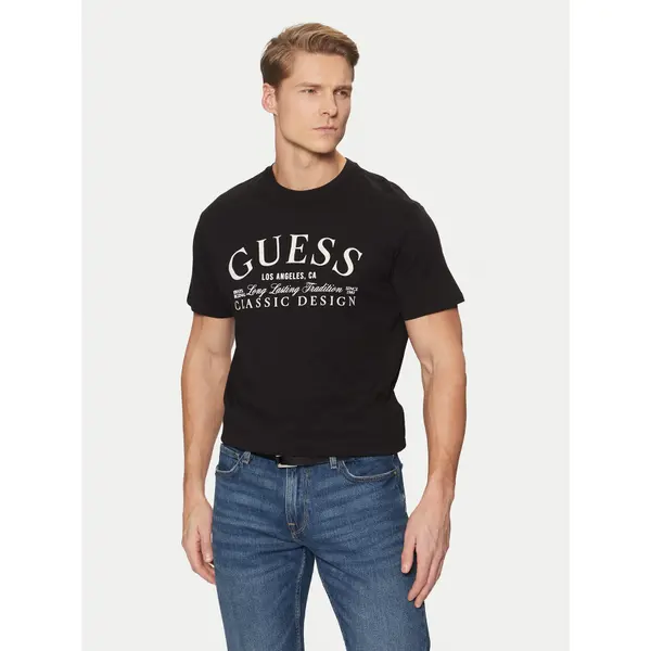 Guess Guess T-shirt M5RI43 K9RM1 Crna Regular Fit