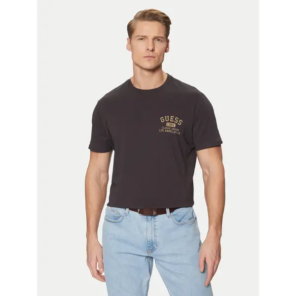 Guess Guess T-shirt M5RI86 K9RM1 Crna Regular Fit