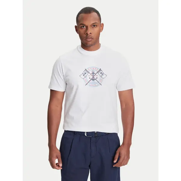 Guess Guess T-shirt M5YI62 K8FQ4 Bijela Regular Fit