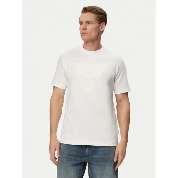Guess Guess T-shirt M6GI15 K3008 Bijela Regular Fit