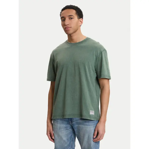 Guess Guess T-shirt M6GI18 K3050 Zelena Oversize