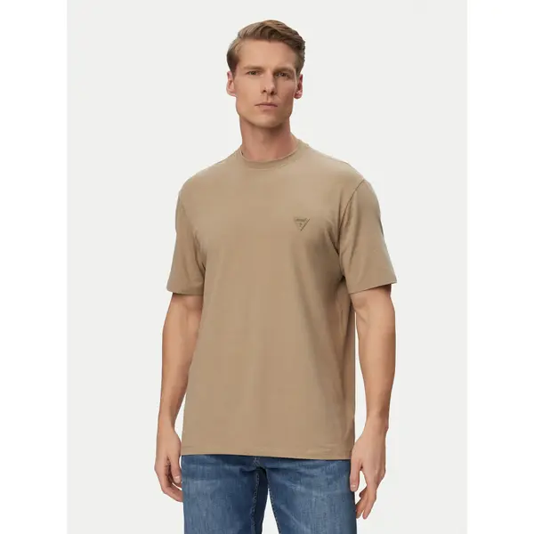Guess Guess T-shirt M6GI21 K3053 Kaki Regular Fit