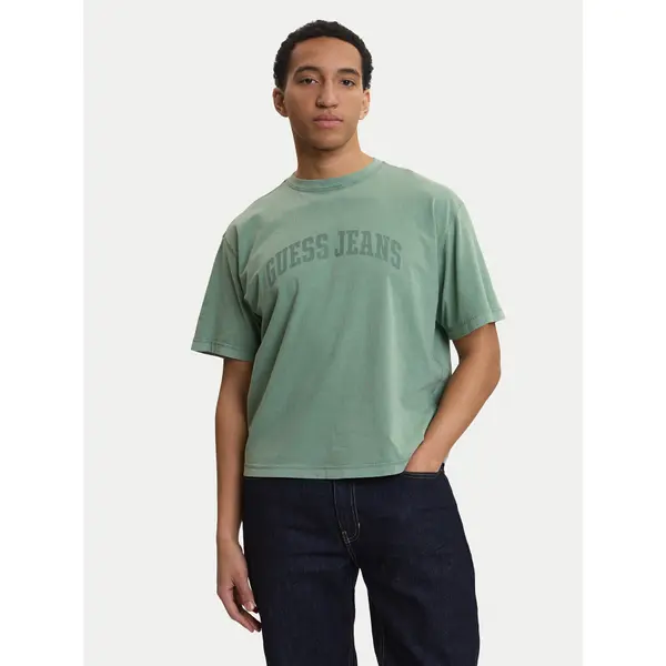 Guess Guess T-shirt M6GIB6 K8FQ4 Zelena Regular Fit