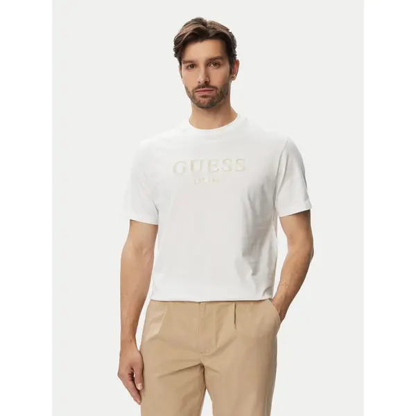 Guess Guess T-shirt M6YI41 K4227 Bijela Regular Fit
