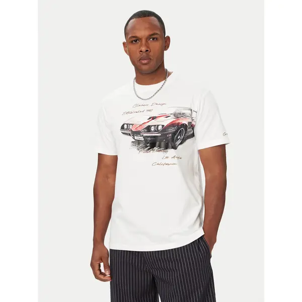 Guess Guess T-shirt M6YI45 K4231 Bijela Regular Fit