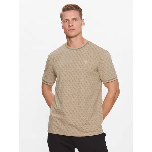 Guess Guess T-shirt Marshall Z2YI05 J1314 Bež Regular Fit