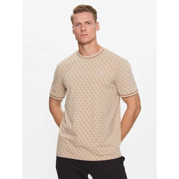Guess Guess T-shirt Marshall Z2YI05 J1314 Bež Regular Fit