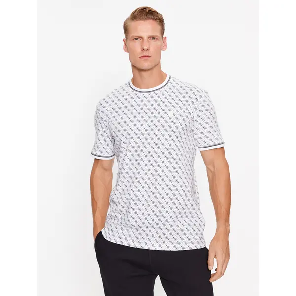 Guess Guess T-shirt Marshall Z2YI05 J1314 Bijela Regular Fit