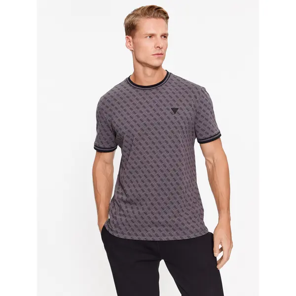 Guess Guess T-shirt Marshall Z2YI05 J1314 Crna Regular Fit