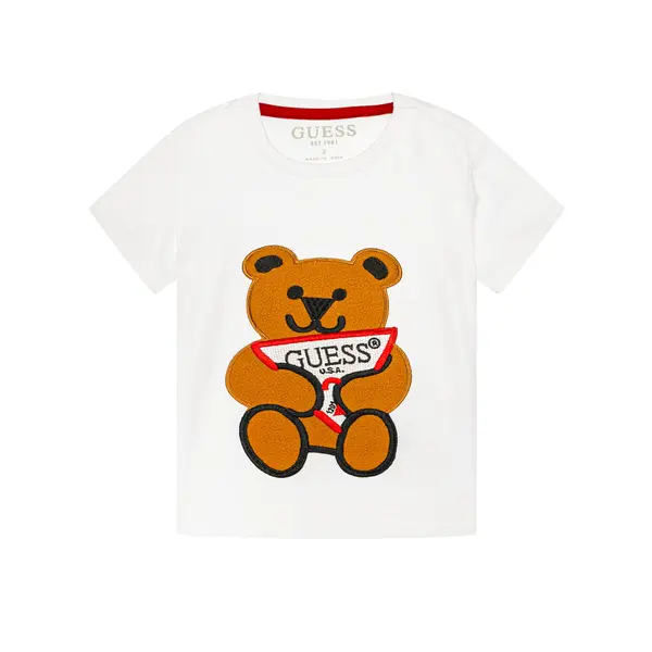 Guess Guess T-shirt N0BI22 I3Z00 Bijela Regular Fit