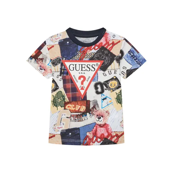 Guess Guess T-shirt N5YI04 K8HM4 Šarena Regular Fit