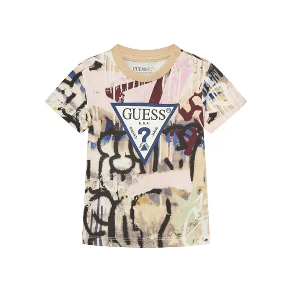 Guess Guess T-shirt N5YI04 K8HM4 Šarena Regular Fit