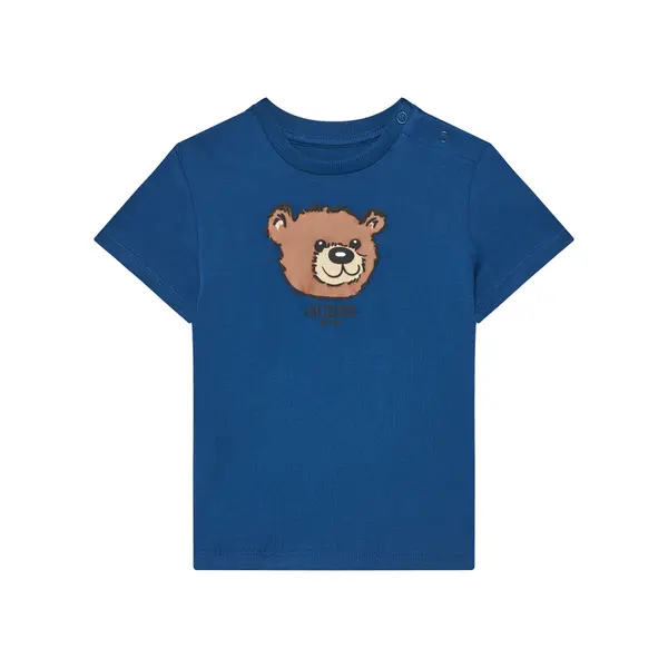 Guess Guess T-shirt N5YI16 K8HM4 Tamnoplava Regular Fit