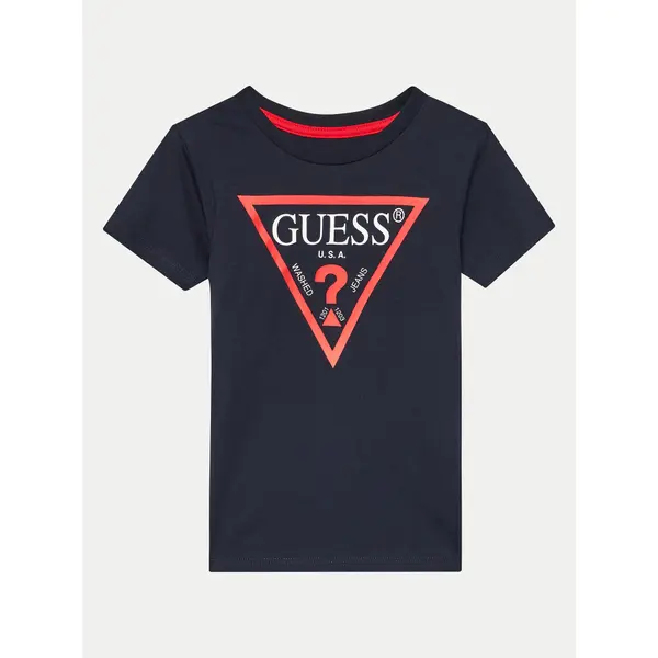 Guess Guess T-shirt N73I55 K8HM0 Tamnoplava Regular Fit