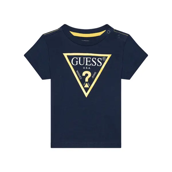 Guess Guess T-shirt N73I55 K8HM0 Tamnoplava Regular Fit