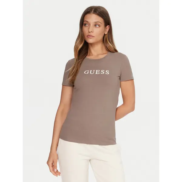 Guess Guess T-shirt O5RI01 KBBU1 Bež Regular Fit