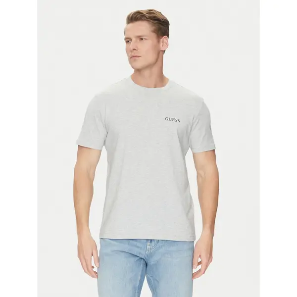 Guess Guess T-shirt U4BM03 KCAM1 Siva Regular Fit