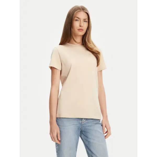 Guess Guess T-shirt V3BI11 J1314 Bež Regular Fit
