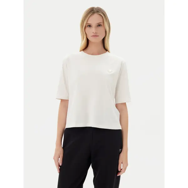 Guess Guess T-shirt V4BI21 I3Z14 Écru Relaxed Fit