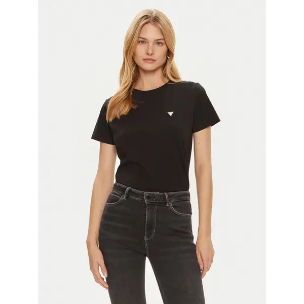 Guess Guess T-shirt V4YI09 J1314 Crna Regular Fit
