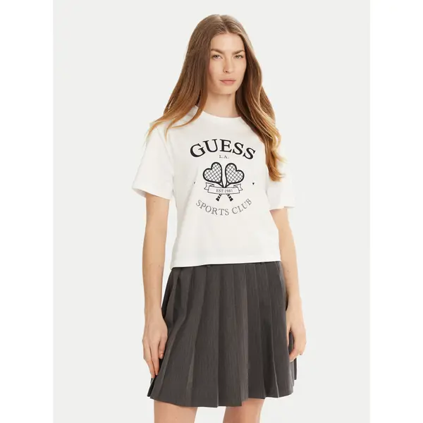 Guess Guess T-shirt V5GI04 I3Z14 Bijela Regular Fit
