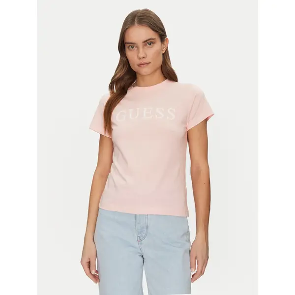 Guess Guess T-shirt V5GI15 J1314 Ružičasta Shirt Fit
