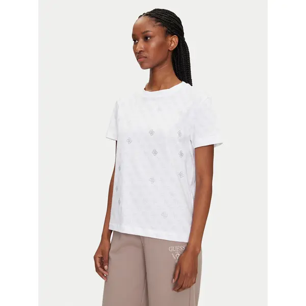 Guess Guess T-shirt V5GI16 I3Z14 Bijela Regular Fit