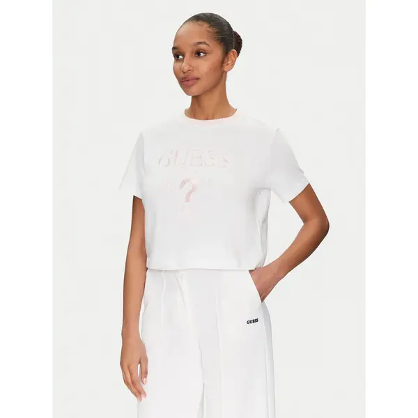 Guess Guess T-shirt V5GI18 I3Z14 Bijela Regular Fit