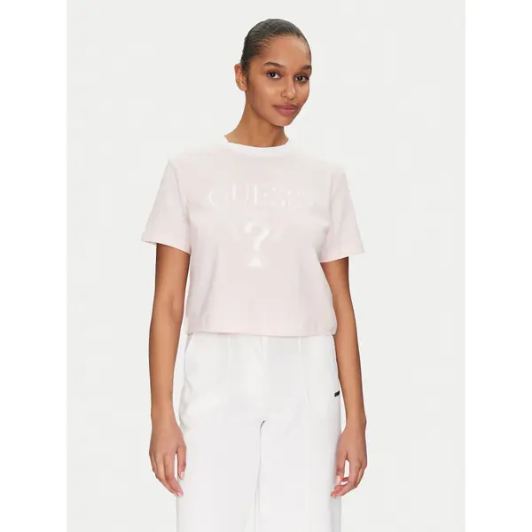 Guess Guess T-shirt V5GI18 I3Z14 Ružičasta Boxy Fit