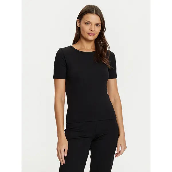 Guess Guess T-shirt V5RI04 KCLH0 Crna Regular Fit