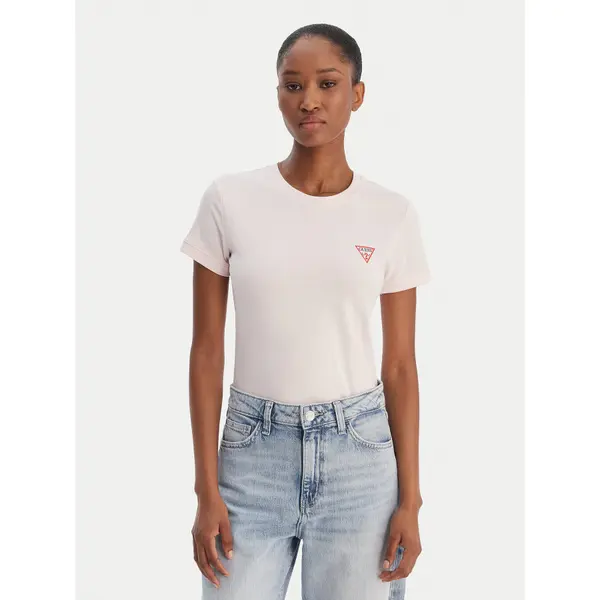 Guess Guess T-shirt W2YI44 J1314 Ružičasta Regular Fit