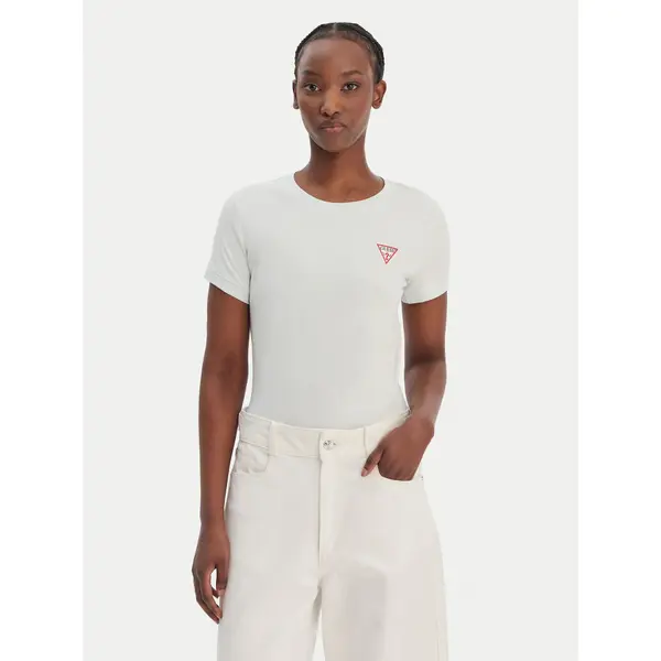Guess Guess T-shirt W2YI44 J1314 Svijetlo zelena Regular Fit