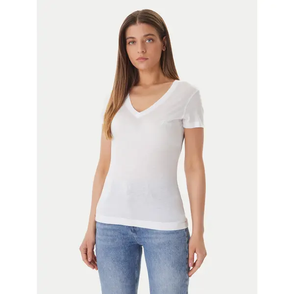Guess Guess T-shirt W5GP31 KCSX2 Bijela Classic Fit