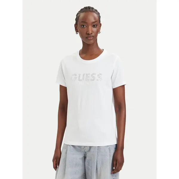 Guess Guess T-shirt W6GI15 K3035 Bijela Regular Fit