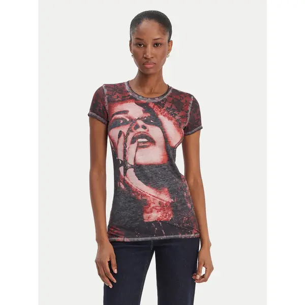 Guess Guess T-shirt W6RI50 KCCG0 Šarena Regular Fit