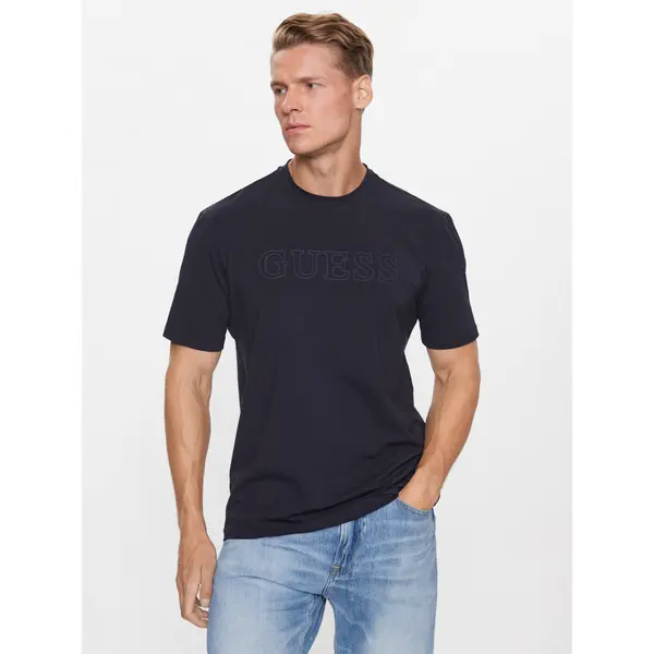 Guess Guess T-shirt Z2YI11 J1314 Tamnoplava Regular Fit