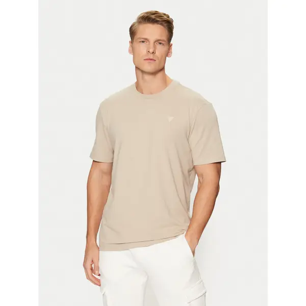 Guess Guess T-shirt Z2YI12 JR06K Bež Regular Fit