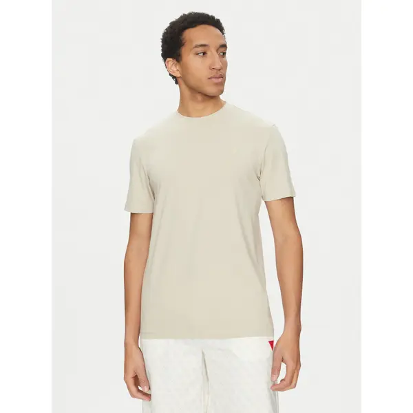 Guess Guess T-shirt Z2YI12 JR06K Bež Regular Fit