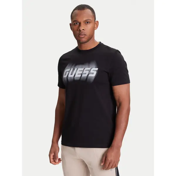 Guess Guess T-shirt Z5YI12 I3Z14 Crna Regular Fit
