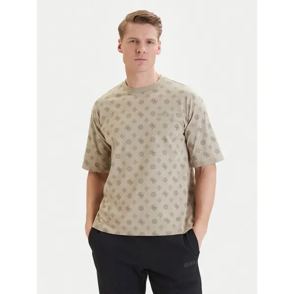 Guess Guess T-shirt Z6GI07 K2852 Bež Relaxed Fit