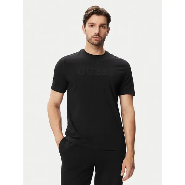 Guess Guess T-shirt Z6YI17 K4968 Crna Regular Fit