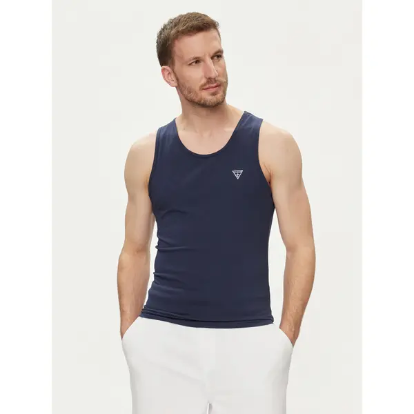 Guess Guess Tank top U97M02 KCD31 Tamnoplava Regular Fit