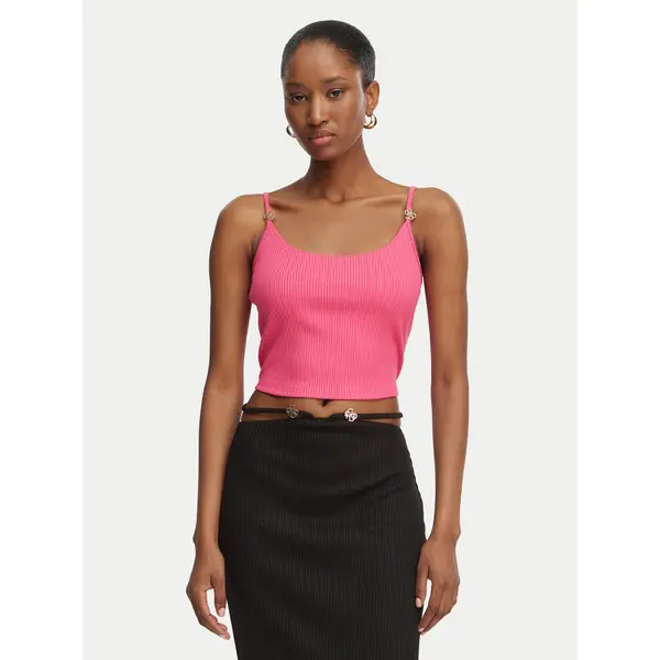 Guess Guess Top E6GP01 KG322 Ružičasta Slim Fit