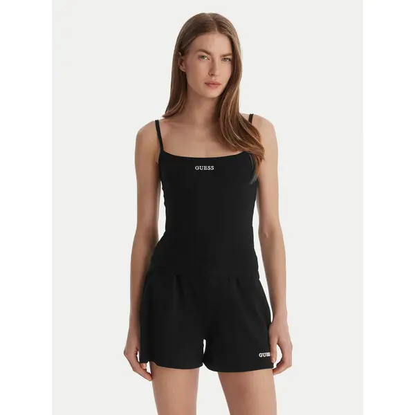 Guess Guess Top E6GP02 J1314 Crna Regular Fit
