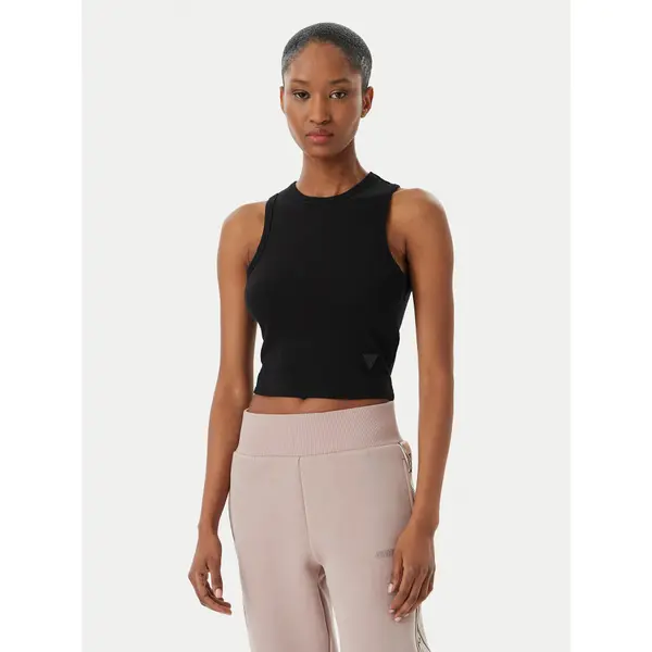 Guess Guess Top Edie V3GP19 K8RT2 Crna Slim Fit