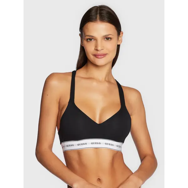 Guess Guess Top grudnjak O1GC15 KBBU1 Crna